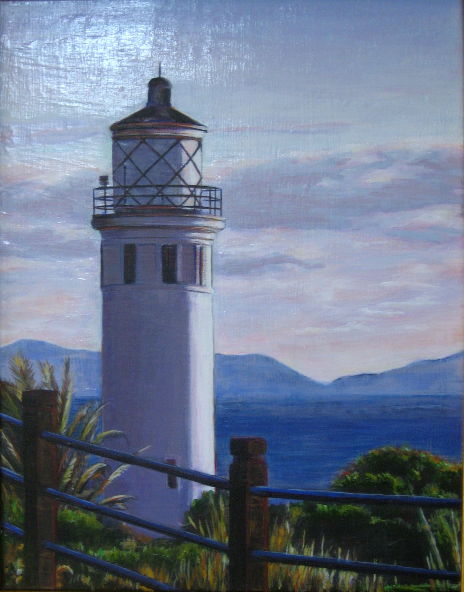 Point Vicente Lighthouse Painting